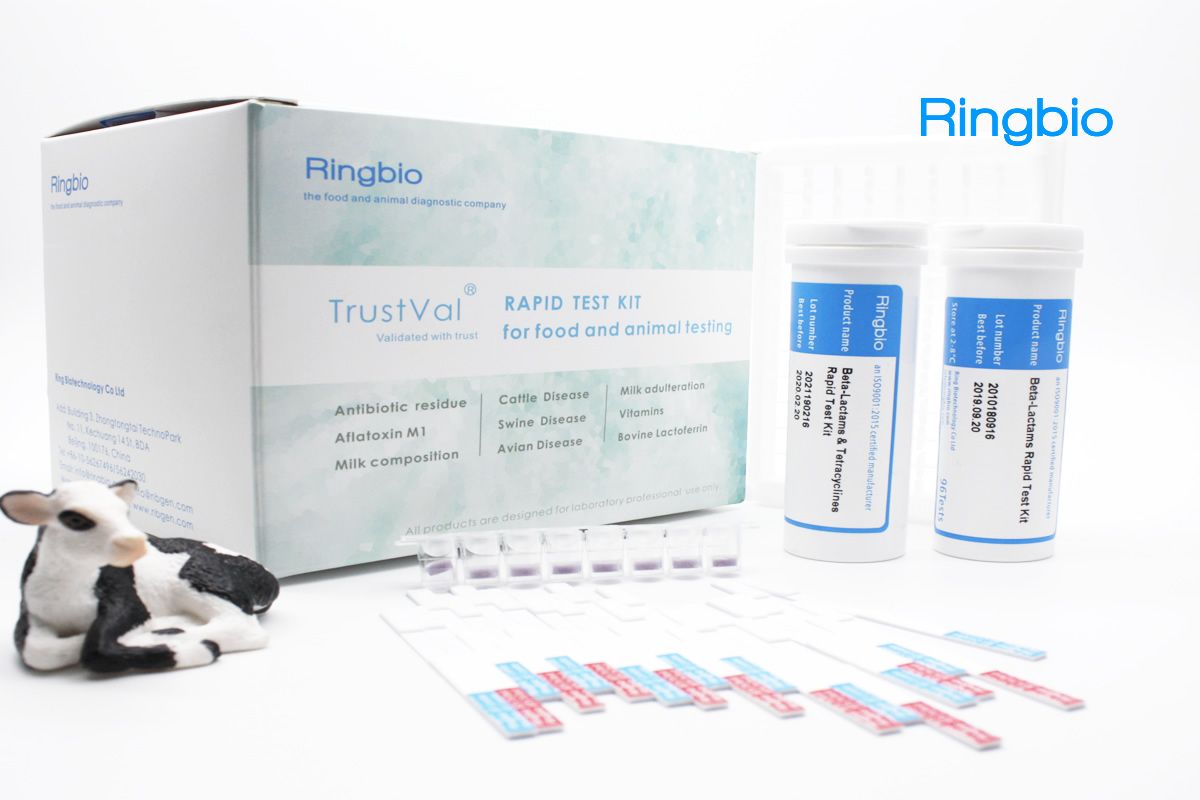 Ringbio TriTest S BTS 3in1 test kit is now validated by ILVO